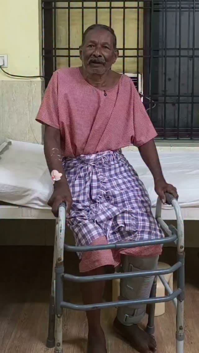 Knee Surgery after accident⚠️